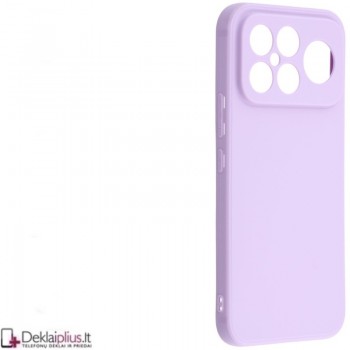 Guminis 1.5 mm. storio dėklas su kameros apsauga - šviesiai violetinis (Xiaomi Poco F8 Ultra) Guminis 1.5 mm. storio dėklas su kameros apsauga - šviesiai violetinis (Xiaomi Poco F8 Ultra)